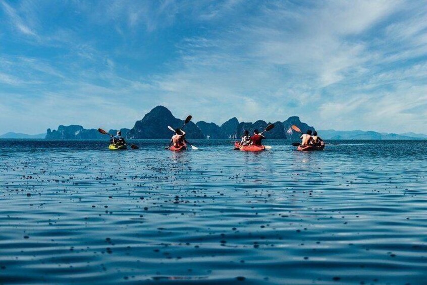 Deep mangrove and canyon Kayak Tour in Krabi