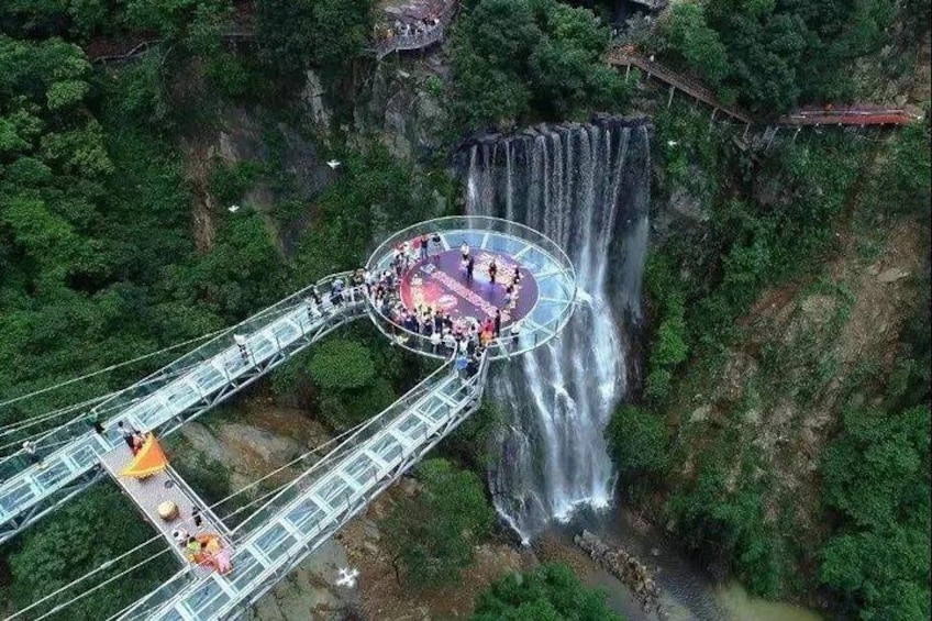 Guangzhou Full Day Tour to Gulong Glass Skywalk Bridge