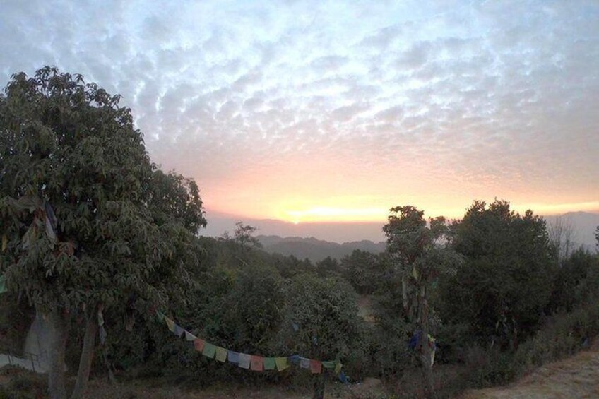 Sunrise view from Nagarkot