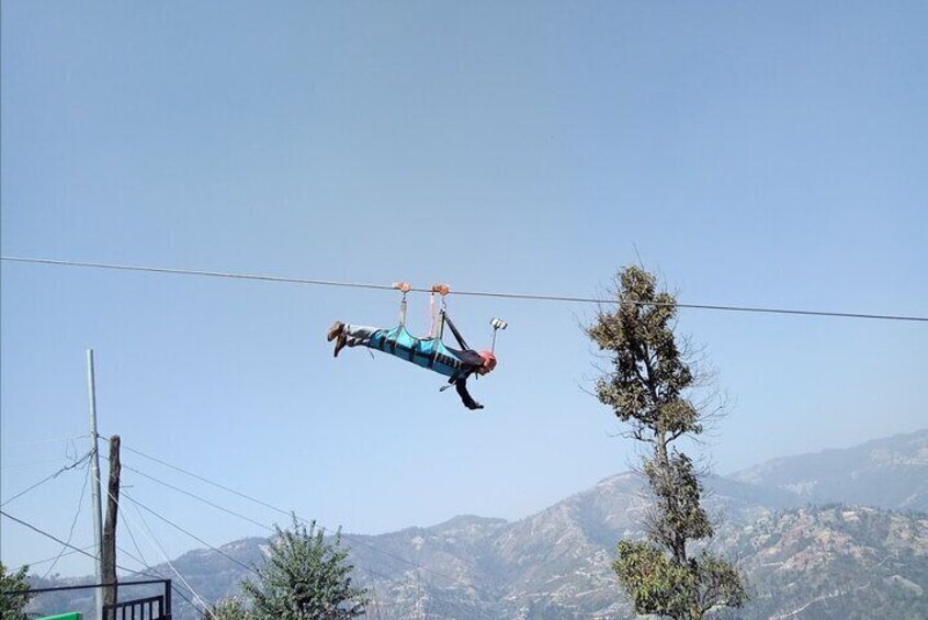 Zipline Adventure near Kathmandu