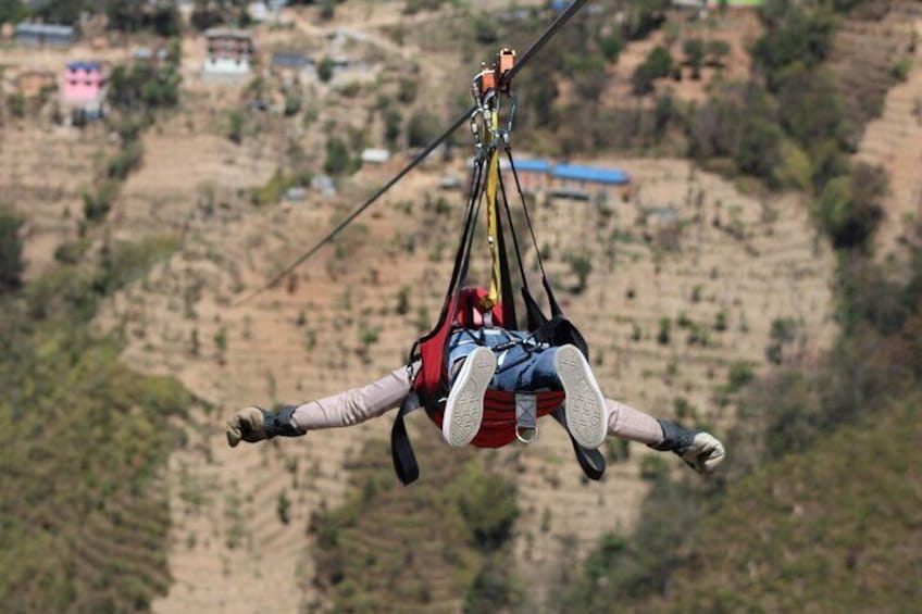 Zipline Adventure near Kathmandu
