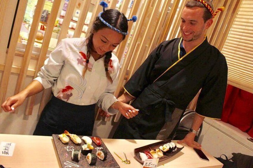 Learn How to Make Sushi! Standard class-Nara