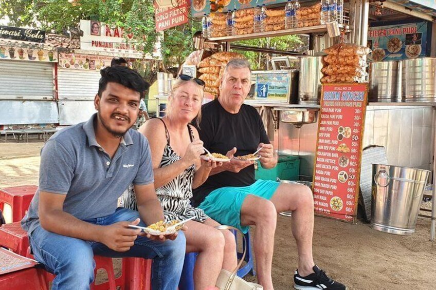 Bhel~Puri at Chowpatty Beach