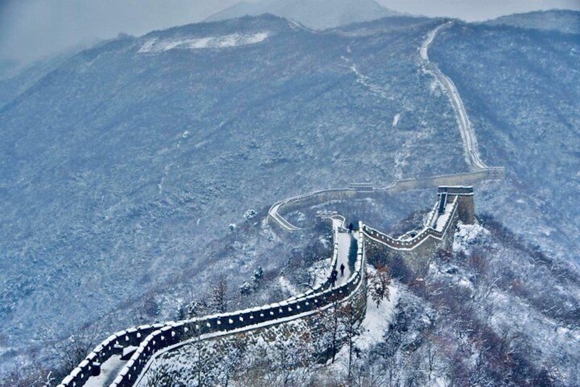 Mutianyu Great Wall in Winter