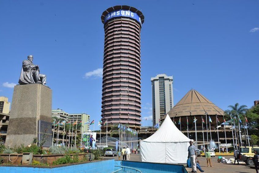 Day tour at the Nairobi city center