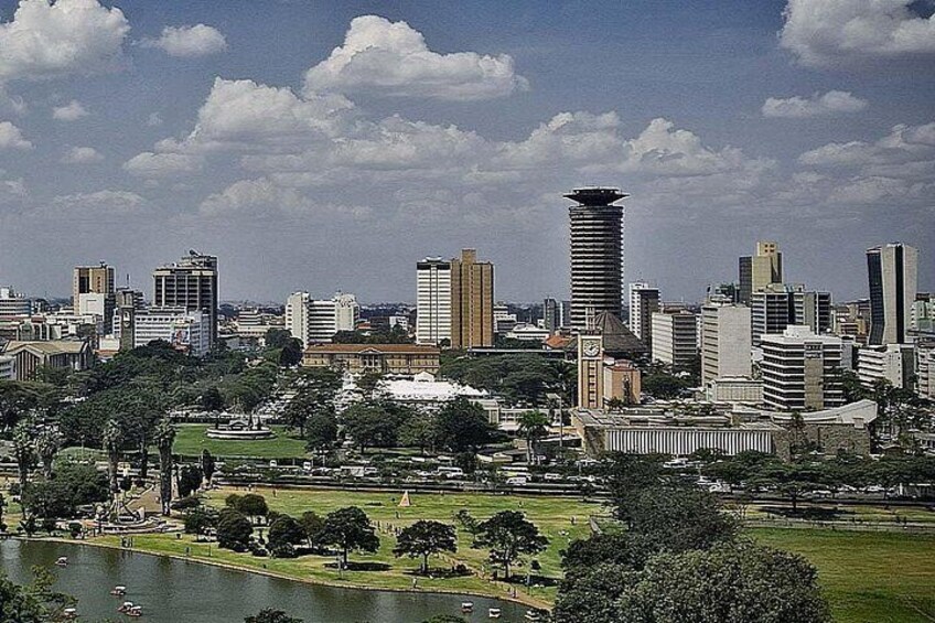 Day tour at the Nairobi city center