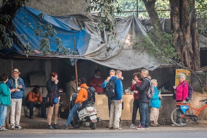 Delhi By Cycle Chai (Tea) Break