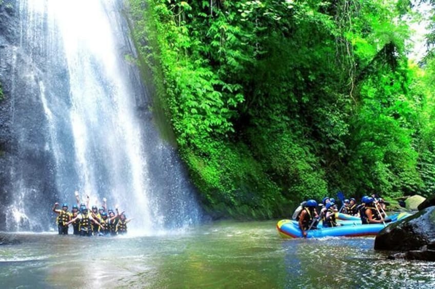 Rafting with Waterfall