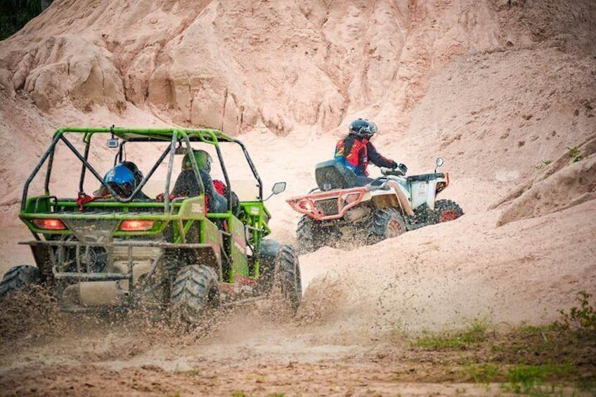 Experienced Riders Pattaya 34km Ultimate ATV or Buggy Adventure