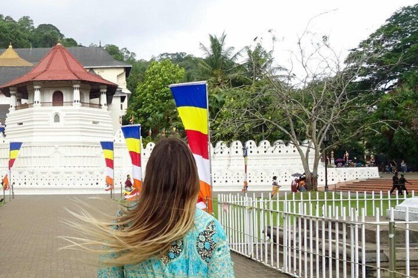 Entrance of kandy temple of tooth, Srilanka.