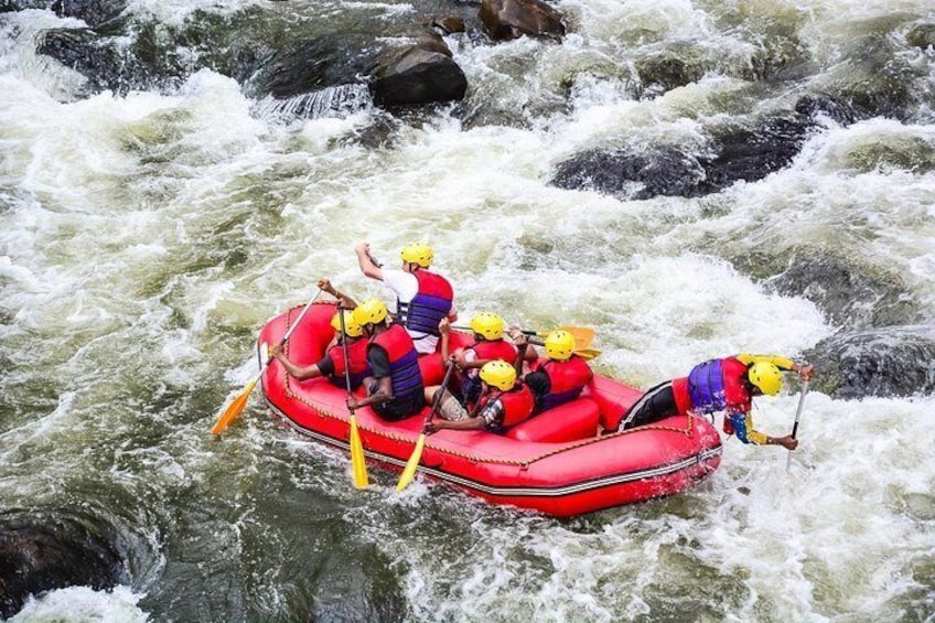 Kithulgala Water Rafting Activities, Srilanka.