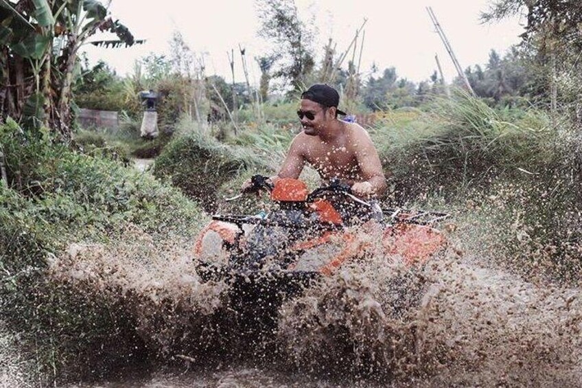 Full Day : Bali Quad Bike and White Water Rafting