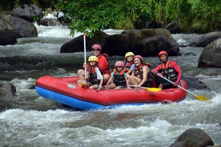 Full Day : Bali Quad Bike and White Water Rafting