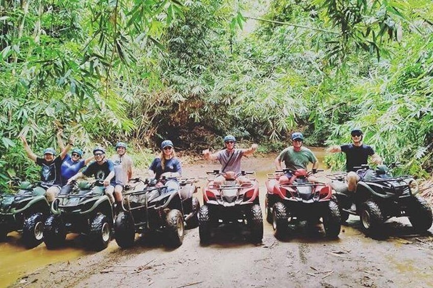 Full Day : Bali Quad Bike and White Water Rafting