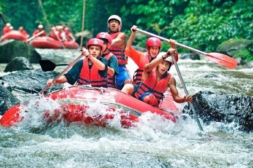 Full Day : Bali Quad Bike and White Water Rafting