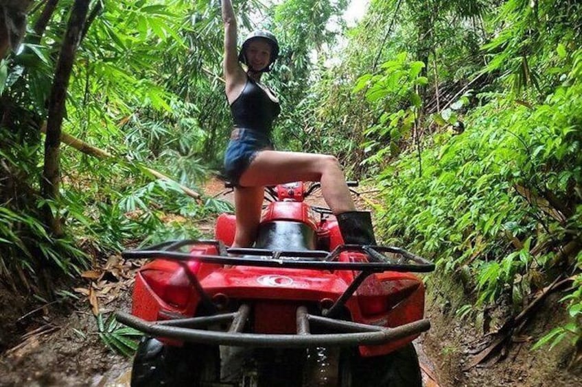 Full Day : Bali Quad Bike and White Water Rafting 