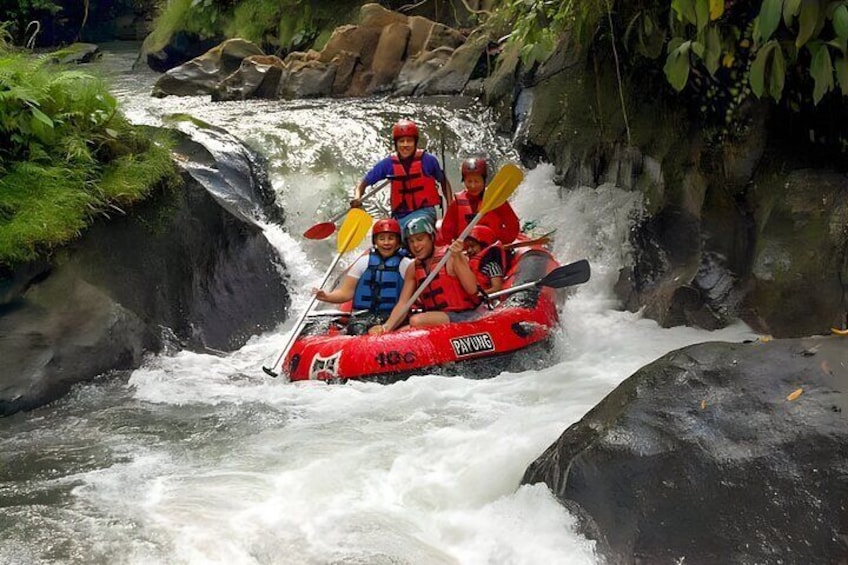 Bali River Rafting and Ubud Full Day Tour