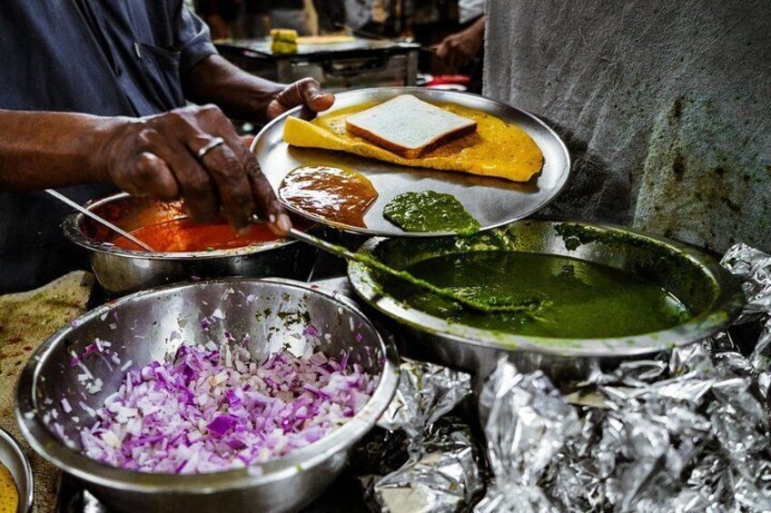 Sample dishes that you'd simply never find alone on our Bombay food tour. 