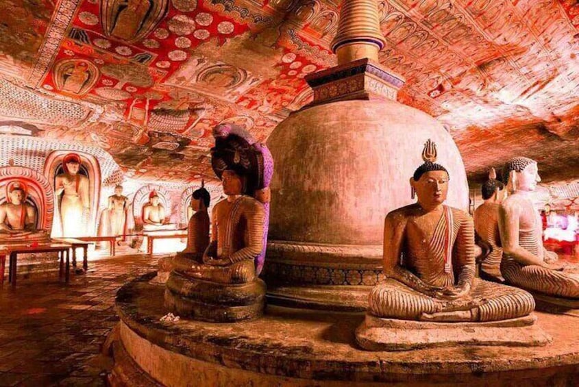Private Day Trip To Sigiriya Rock and Dambulla Cave From Colombo