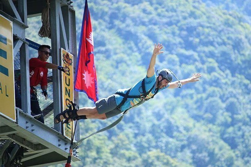 Bhotekoshi Bunjee Jumping in Nepal