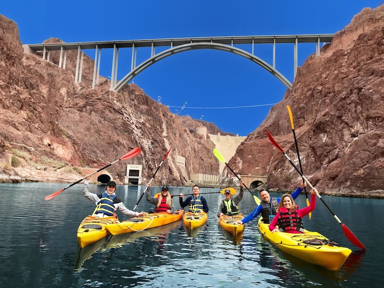 Show item 1 of 9. Hoover Dam Kayaking Tour on Colorado River