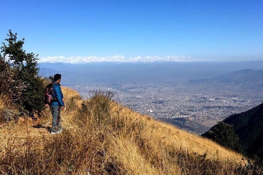 Kathmandu view from Bhasmeshwor hill.