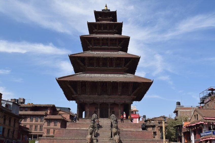 5 Stairs Temple Nyata Pola at Bhaktapur.