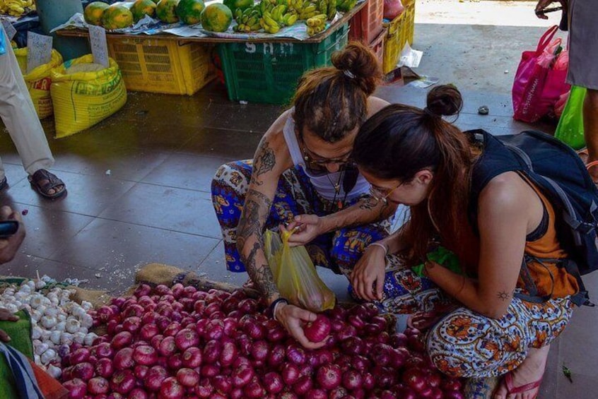 Local Market Tour & Cooking Demonstration with Lunch