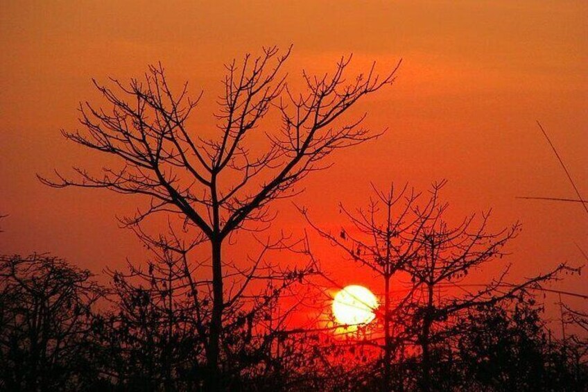 Sunset from Chitwan