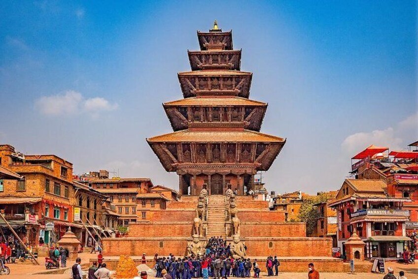 Bhaktapur and Changu Narayan Temple sightseeing with Nagarkot Sunset Tour