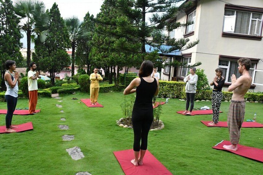 Yoga Experience Day Trip with Private Transfer From Kathmandu