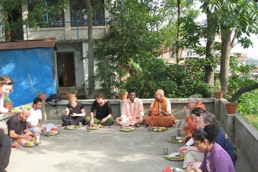 Lunch at Yoga Centre 