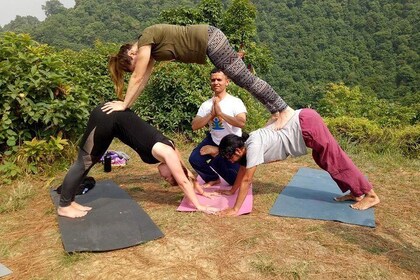 Yoga Experience Day Trip with Private Transfer From Kathmandu