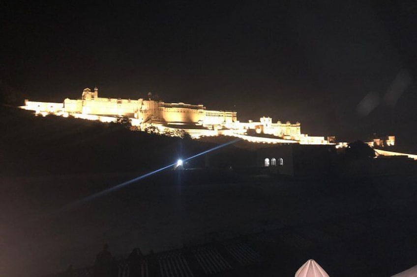 Guided Night Tour of Jaipur City Monuments and Streets