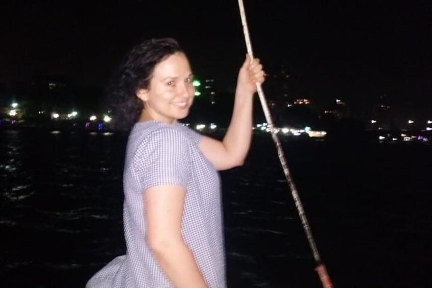 Felucca ride by night 