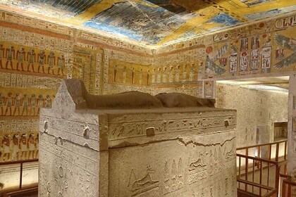 Day Tour to Tomb of Seti I Valley of the Kings Tomb of King Tut and Hatshep...