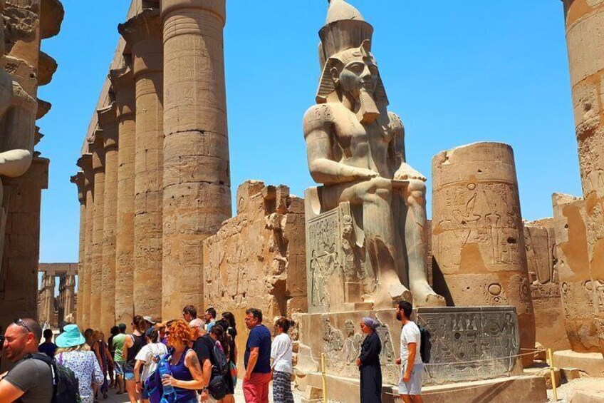 Luxor Temple, Luxor, Nile River Valley