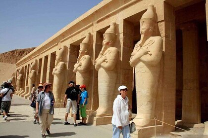 Tour privato di Luxor: Cisgiordania - Valle dei re, Hatshepsut, Colossi di ...
