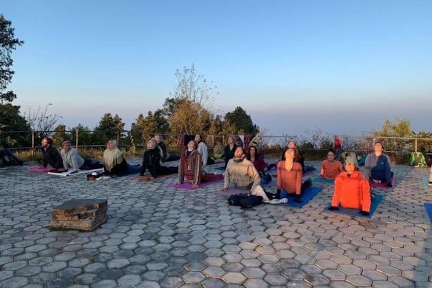 Yoga and Hiking Day Tour in Kathmandu