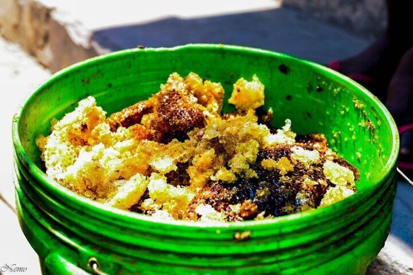 'Organic honeycomb' - random street finds