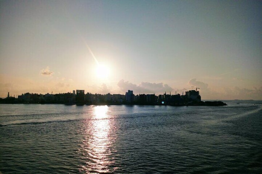 Sunset Over Male