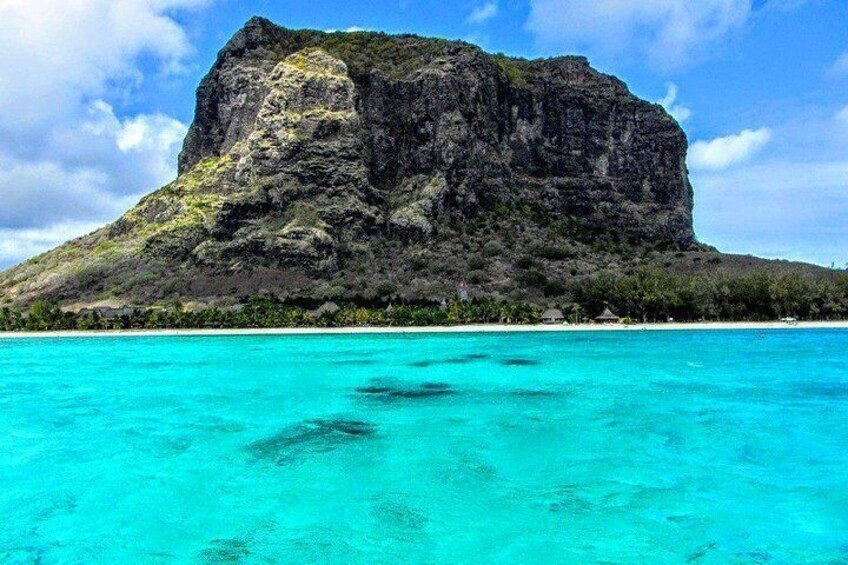 View of Le Morne from the Water