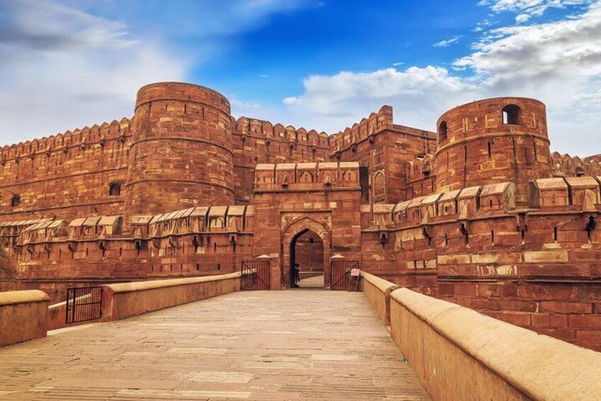 Agra Fort front view