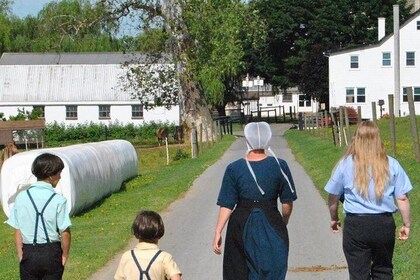 Visita de la visita de Amish Experience en persona