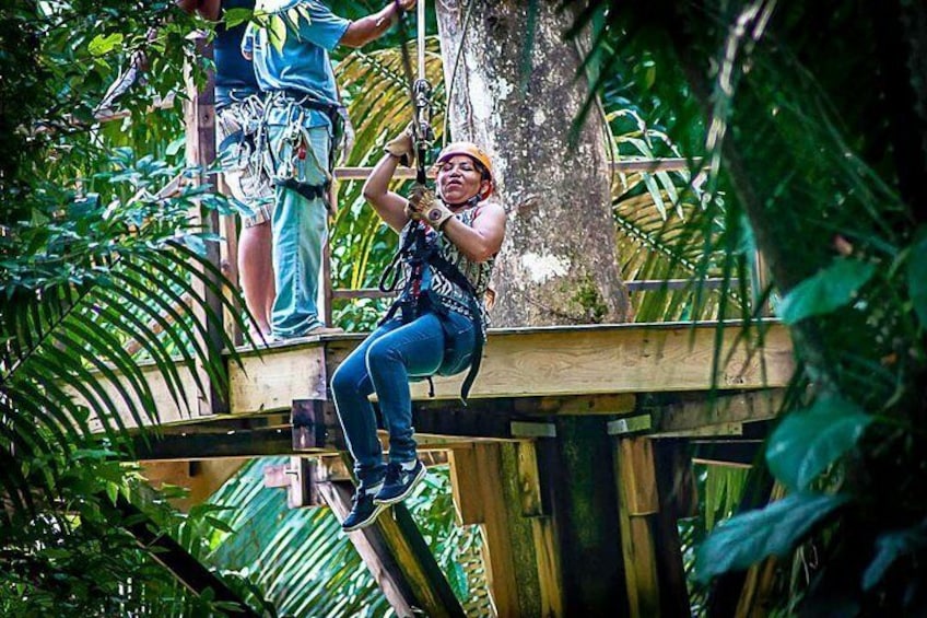 Xunantunich Cave Tubing And Zipline Adventure From San Ignacio