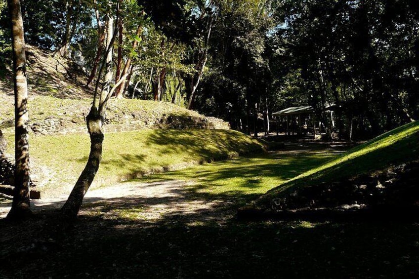 Xunantunich Mayan Ruin and Cave Tubing from Hopkins