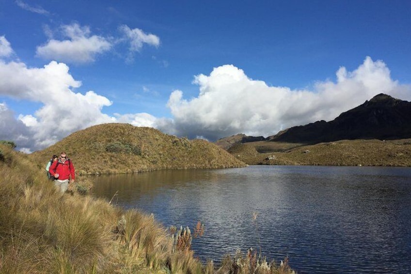 Hiking at Cajas National Park