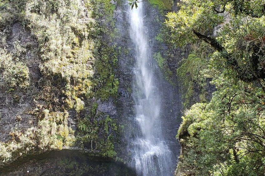 Giron Waterfall and Busa Lake
