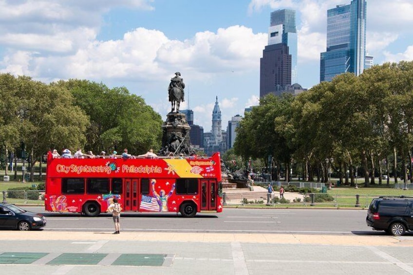 Double Decker Hop-On Hop-Off Sightseeing Tour of Philadelphia (1, 2, or 3-Day)