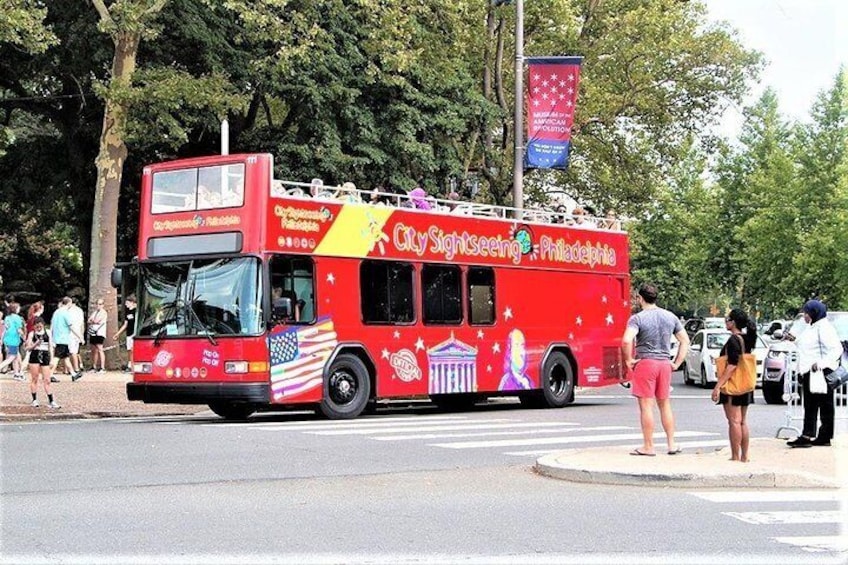 Double Decker Hop-On Hop-Off Sightseeing Tour of Philadelphia (1, 2, or 3-Day)